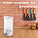 Kitchen Food Storage Box Grain Moisture-Proof Sealed Cans Quantitative Fall Tank