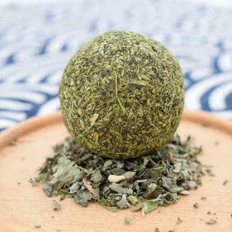 Cat Snack Catnip Ball Lick Nutrition Ball Help Digestion Q1I0 O2U2 H0D7