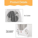 Small Ceramic Radiator Space Heater Hot Warm Air Electric Hot Warm Electric Fan