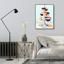 5D DIY Full Drill Diamond Painting Cake Cross Stitch Embroidery Mosaic Kit Craft