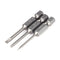 6pcs 50mm 2.0-6.0mm Flat Head Slotted Tip Screwdrivers Bits Newly