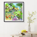 Garden Farm 5D DIY Diamond Painting Rhinestone Full Square Drill for the D