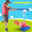 Baseball Pitching Machine Automatic Training Toys Practice Ball Launcher Set