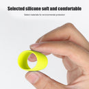 1 Pair Silicone Plug Bicycle Handlebar Buckle Sleeve Fixed Ring (Yellow)  Newly