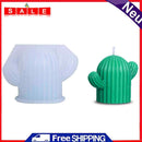 Cactus Candle Silicone Mold Aromatherapy Plaster Ornaments DIY Making Kit Crafts