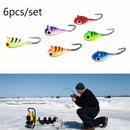 Whale Shaped 2cm 1.6g  Ice Fishing Lure Lead Hard Hook Winter Bait AD-Sharp