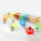 #A 12pcs Plastic Badminton Balls Lightweight Badminton Shuttlecock Outdoor Suppl