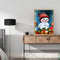 Snowman Frameless DIY Oil Paint by Numbers Kit Picture Coloring Canvas Art