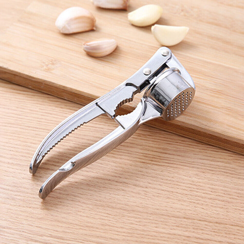 Handheld Garlic Press Crusher Rust Proof Ginger Crusher Home Kitchen Accessories