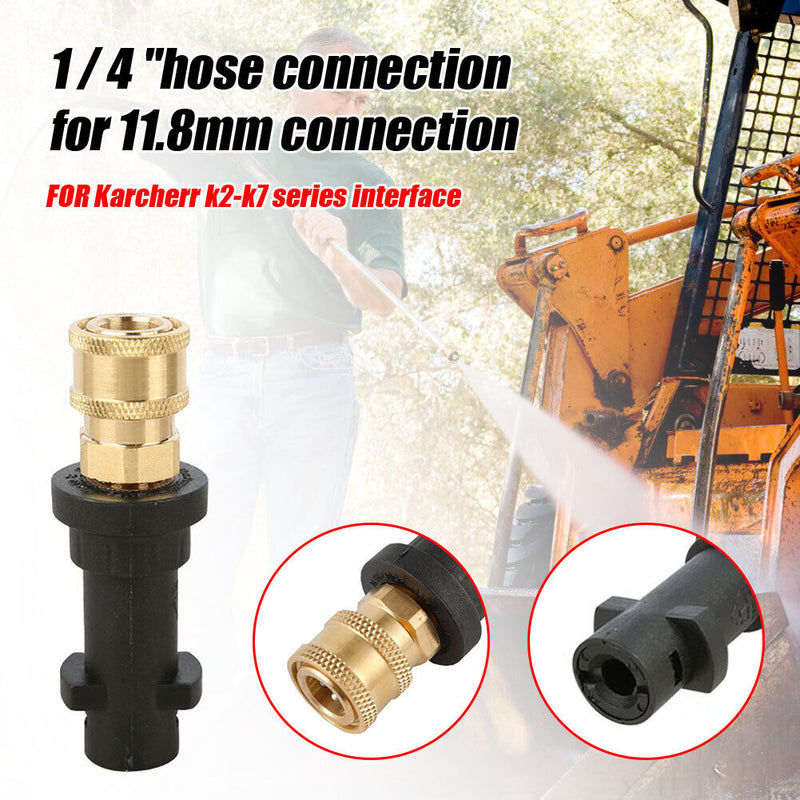 Pressure Washer Gun Adapter 1/4"" Quick Connect for Karcher K2 K3 K4 K5 K6 K7