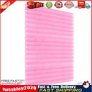 Self-Adhesive Pleated Blinds Half Blackout Window Curtains Pink (60x150cm) Newly