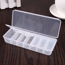 Prosperveil, Large Travel Tablet Box, Transportable 7-Day Box for Me
