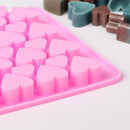 Ice Cube Chocolate Love Heart Mini Heart Mould Silicone Mold Fondant Molds