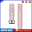 20mm Silicone Watch Band for Garmin Fenix 7S Bracelet Strap (Rose Pink)