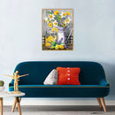 5D Diamond Painting Kit DIY Flower Full Round Drill Mosaic Picture Wall Decor