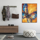 Painting By Numbers DIY Quiet Butterfly Canvas Oil Art Picture Ornaments Kit