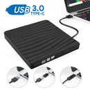 USB 3.0 External DVD RW CD Writer Drive Burner Drive-free Disk Reader Player