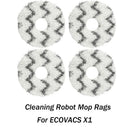 Reusable Washable Cleaning Robot Mop Rags Mop Cloth Mop Pads Mopping Pads