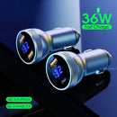 65W USB Car Fast Charger SUPERVOOC 2.0 SuperDart Type-C Cable For Huawei OnePlus