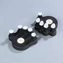 1 Pair Piano Finger Trainers Hand Strength Exerciser for Beginner (Black) Newly