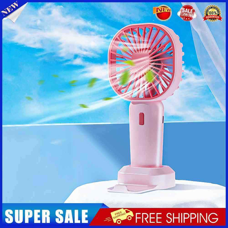 #A Portable Desktop Fan USB Rechargeable Summer Pocket Cooling Fans for Home Off