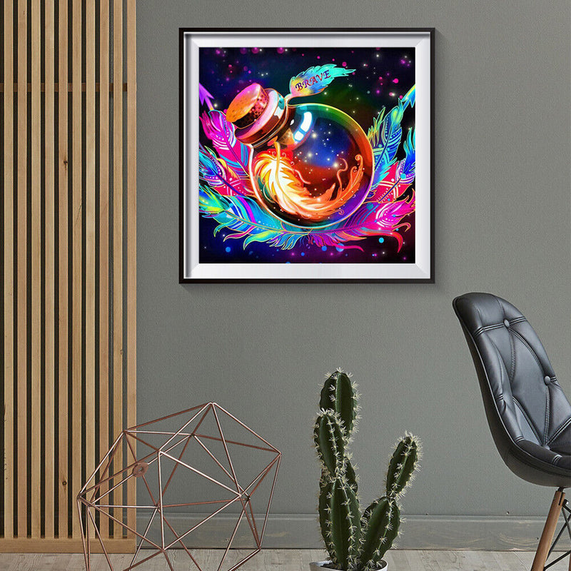 5D DIY Diamond Painting Crystal Ball Full Round Drill Mosaic Art Picture Decor