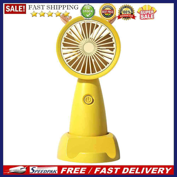 Mini Portable Fan USB Rechargeable Pocket Handheld Cooler for Outdoor Travel