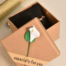1x Square Jewellery Gift Box Necklace Ring Bracelet Hot 2021 Gift Chain P8D1