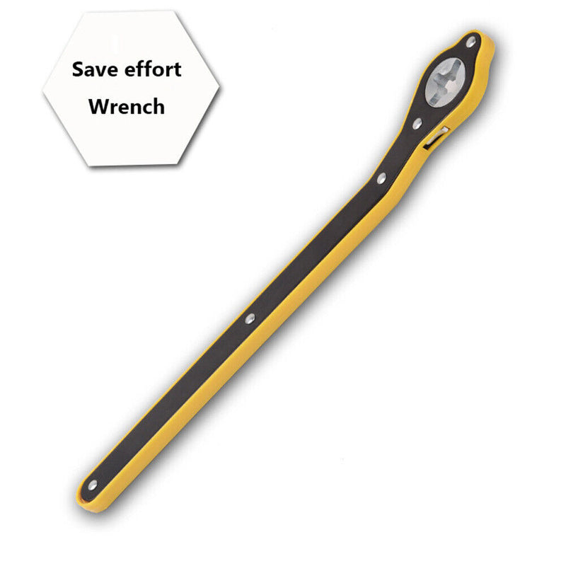 Universal Auto Car Labor-Saving Jack Ratchet Wrench Tire Wheel Hand Crank W