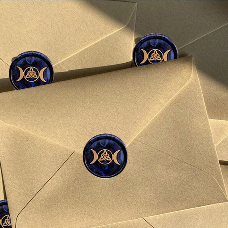 Wax Stamp Seal Mat Silicone Molds for DIY Envelopes Scrapbooking (30 Holes)