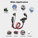 1pc Battery Charger Extension Adapter Wire SAE to SAE Female Cord 12AWG Newly