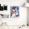 40x50cm DIY Gnome Oil Paint By Numbers Wall Home Living Room Bedroom Decorati