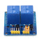 2CH 12V Relay Module with Optocoupler Insulating LED Light PLC Control Newly