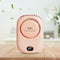 Mini Portable Bladeless Neck Fan Rechargeable Silent Cooling Fans (Pink)