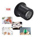 10X Portable Monocular Magnifying Glass Loupe Magnifier for Watch Jewelry