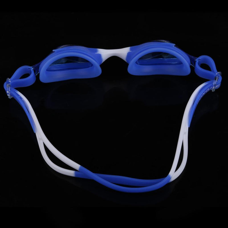 Children Swimming Goggles Anti-fog PC Lens Waterproof Silicon Blue