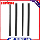 4x Outdoor Stove Furnace Pants Tube Sleeve Cover Camping Equipment (Black)