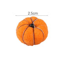 Beautifully Festival Atmosphere Ornaments Craft Pumpkin Pom Pom Wool Felt Balls