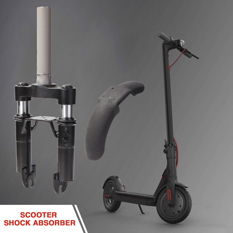 Electric Scooter Modified Shock Absorber + Mudguard Front Fork for M365 Pro