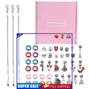 Christmas Pendant Ornaments Set DIY Jewelry Bracelet Pendant Beads Decoration