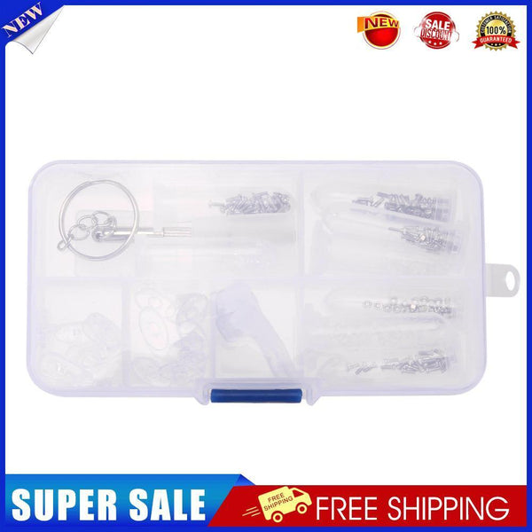 Eyeglass Sun Glasses Screw Nut Nose Pad Optical Repair Tool Assorted Kit