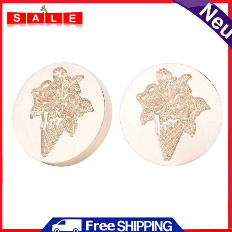 Rose Garden Retro Seal Wax Seal Stamp Head Fire Paint for Invitation Signature