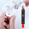 Telescopic Headphone Cleaning Pen Keyboard Earplugs Cleaner Brush (Black) Newly