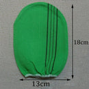 Viscose Fiber Smooth Skin Exfoliating Towel Shower Scrubber Body Rub Bath Glove