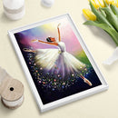 5D Full Round Drill Diamond Painting Ballet Girl Cross Stitch Embroidery Mo