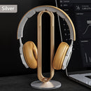 Bamboo Wood Headphone Stand Gaming Headset Stand Earphone Display Rack Bracket