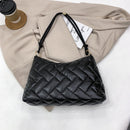 Winter Nylon Padded Quilted Handbag Winter Warm Tote Bag Large Capacity Handbag