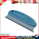Dog Cat Pet Hair Remover Manual Cleaning Brush for Carpet Beds (Dark Blue) Newly