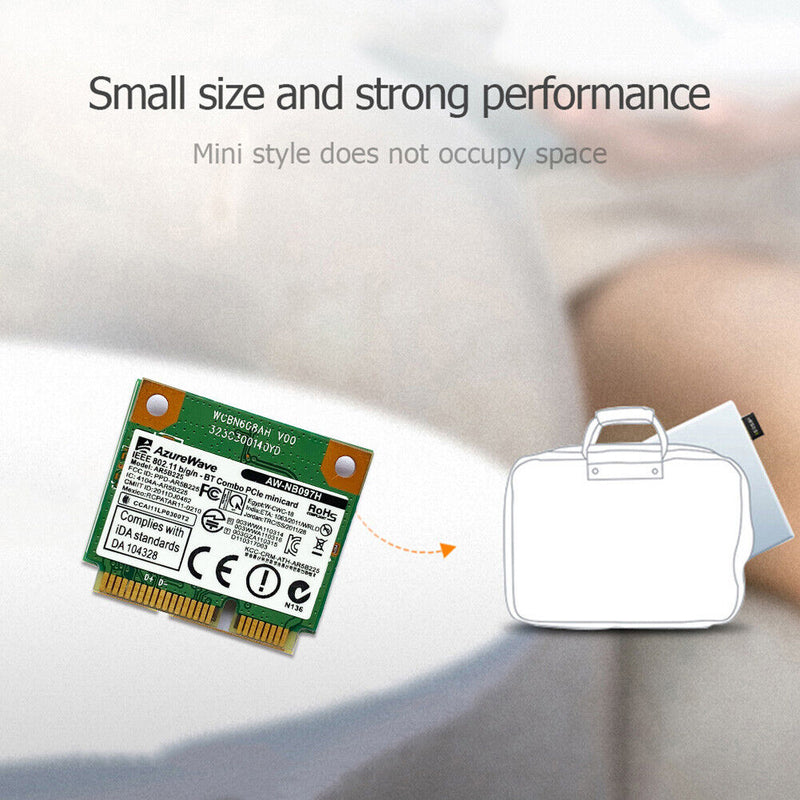 AR5B225 2 in 1 Desktop Computer Wireless Card Bluetooth-Compatible Cards Newly