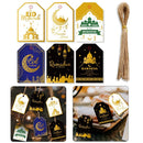 Supplies Moon&Star Paper Tag Hang Tags Gift Wrapping Eid Mubarak Labels